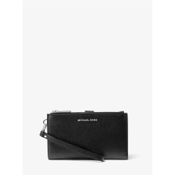 jet set double zip wristlet